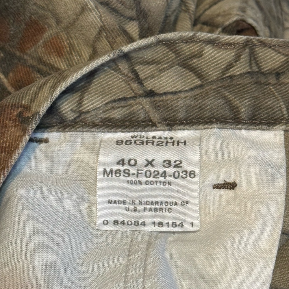 Wrangler Woodland‎ Camo Cargo Pants - 40x32 - Picture 7 of 7